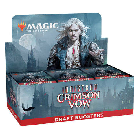 Wizards Of The Coast Magic Innistrad MTG Crimson Vow Draft Booster Box MTG
