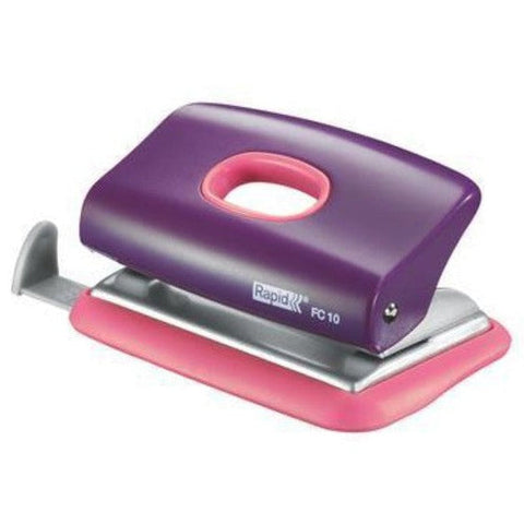 Rapid FC10 Funky Punch 2-Hole 10 Sheet Purple/Pink