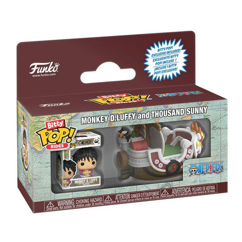 Funko One Piece Luffy w/ Thousand Sunny Bitty Pop! Ride