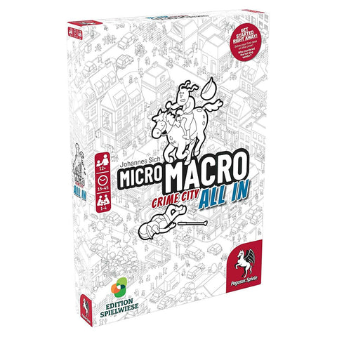 Pegasus Spiele MicroMacro Crime City All In