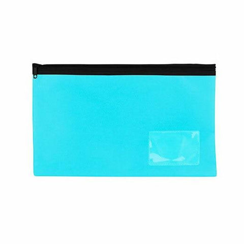 Celco Bright Pencil Case with 1 Zip (Marine Blue) - Small