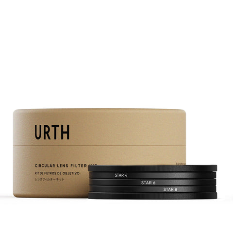 Urth 77mm Star 4 point, 6 point, 8 point Lens Filter Kit