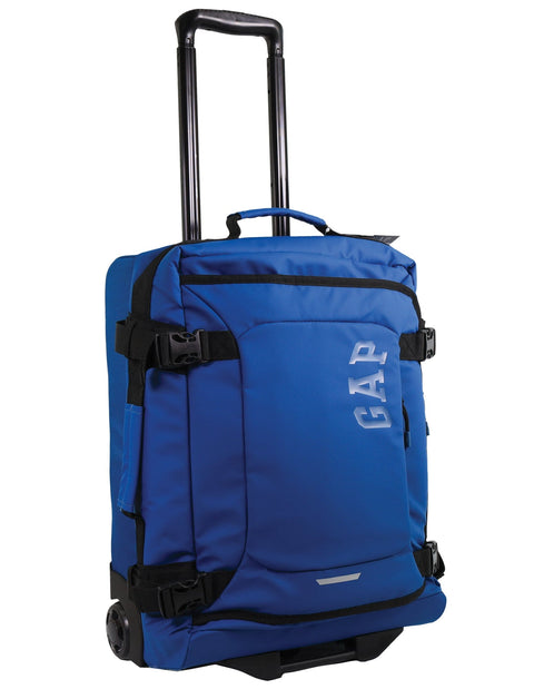 GAP Travel Cabin Soft Shell Suitcase Lockable Trolley Luggage 36x48cm Blue