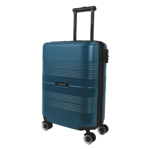 Pierre Cardin Cabin 56L Travel Hard Shell Case Travel Luggage (Teal)