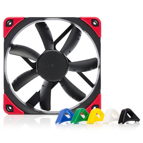 Noctua NF-S12A-PWM-CH-BK-S Chromax 120mm PWM Fan (Black Swap)
