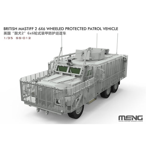 Meng 1/35 British Mastiff 2 6X6 Wheeled Protected Patrol Vehicle