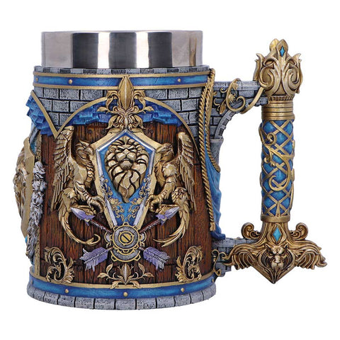 Nemesis Now World of Warcraft Alliance Tankard 16cm