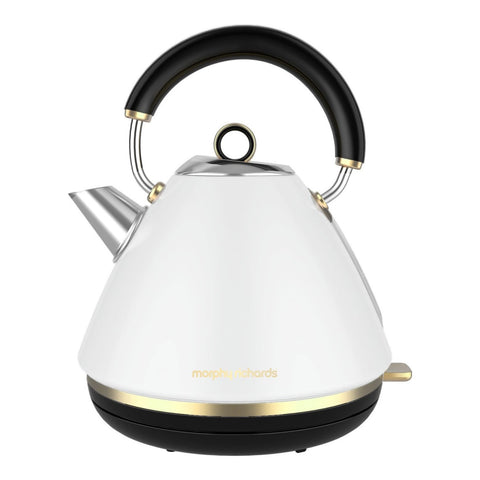 Morphy Richards Ascend Soft Gold White 1.5L Electric Kettle Rapid Boil