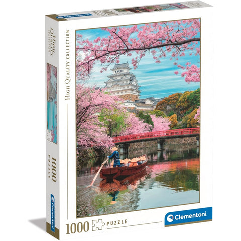 Clementoni 1000-Pieces Himeji Castle In Spring Puzzle