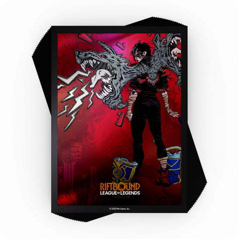 Universus Riftbound: League of Legends TCG - Unleashed Art Sleeves: Vi, Piltover Enforcer