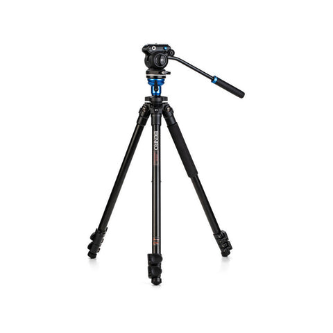Benro A1573F Series 1 Aluminium Video Tripod Kit with Flip Lock (39cm)