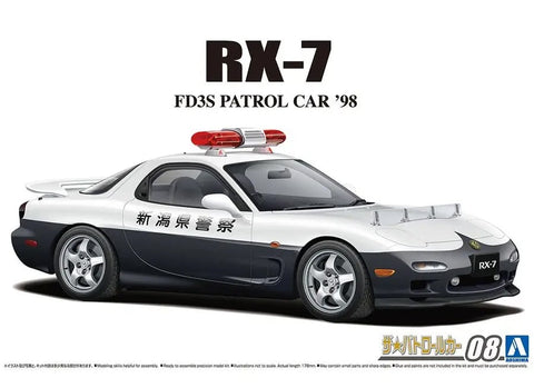 Aoshima 1/24 Mazda FD3S RX7 th Patrol Car 98