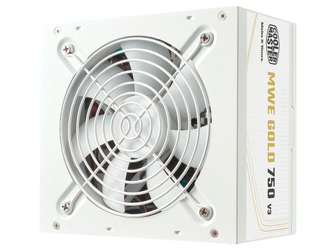 Cooler Master MWE Gold V3 750W ATX 3.1 Power Supply - White Edition