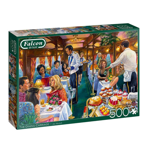 Falcon De Luxe 500pc The Dining Carriage Puzzle