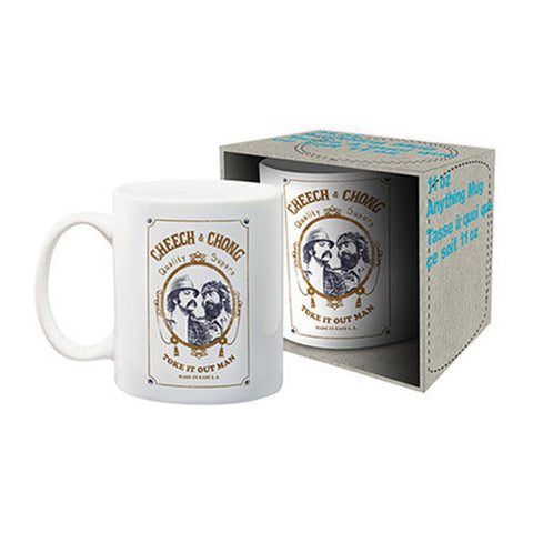 Aquarius Cheech & Chong Ceramic Mug w/ Handle Tea/Coffee Drinking Cup 325ml