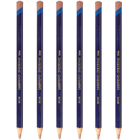Derwent Inktense Pencil Baked Earth 1800 Pack 6