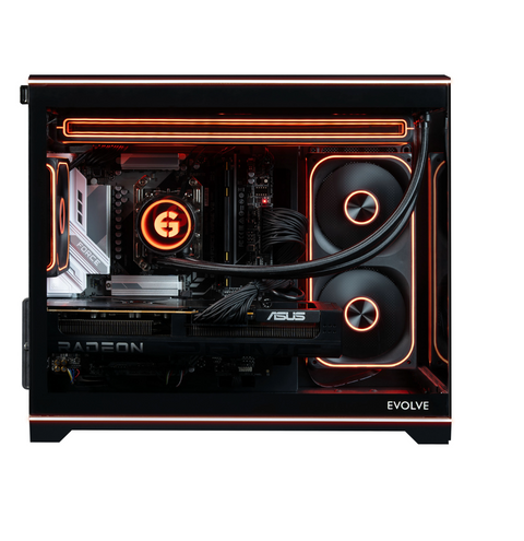 Evolve Gaming | LAVAFLOW | Ryzen 5 7500F Desktop Gaming PC