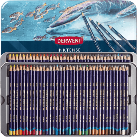 Derwent Inktense Colour Pencils (Assorted) [Tin 72]