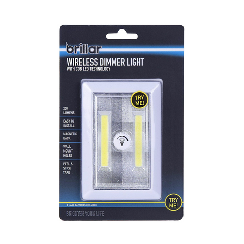 Brillar Wireless Dimmer Light with Cob Led Technology - White