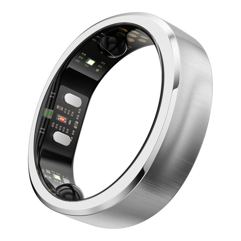 RingConn Gen 3 Smart Ring - Size 13 (Brushed Silver)
