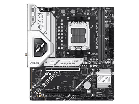 ASUS B850M AYW GAMING WIFI AMD B850 AM5 DDR5 Micro-ATX Motherboard