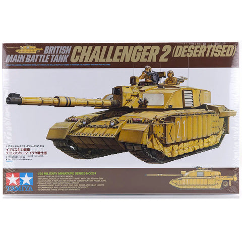 Tamiya 1/35 British Challenger 2 Tank Model Kit