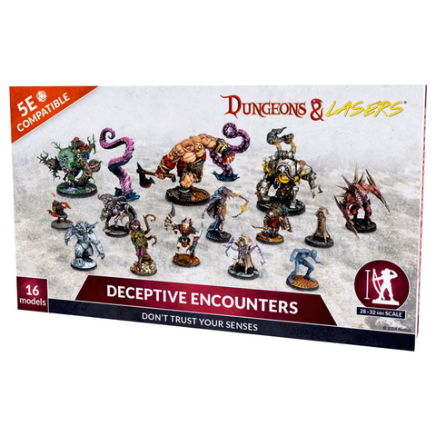 Dungeons & Dragons Dungeons & Lasers: Miniatures Deuslair: Deceptive Encounters
