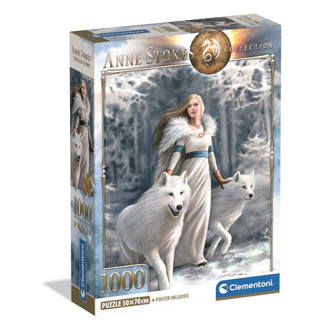 Clementoni Puzzle Anne Stokes Winter Guardians 1,000 Pieces