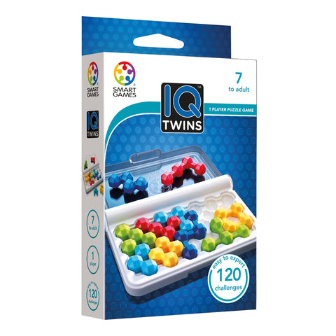 Smart Games IQ Twins 1 Player Puzzle Game Board