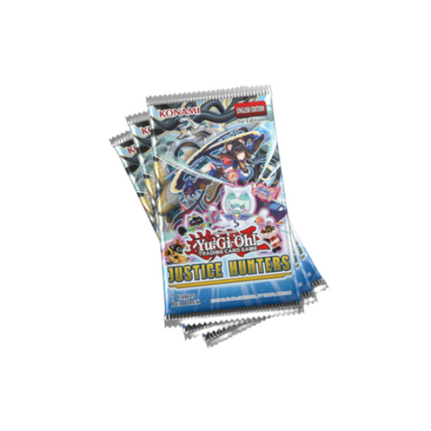 Konami YuGiOh! Justice Hunters 3-Booster Tuckbox