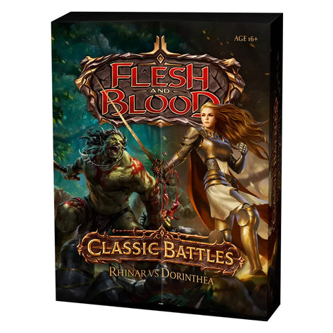 Legend Story Studios Flesh and Blood Classic Battles Rhinar vs Dorinthea