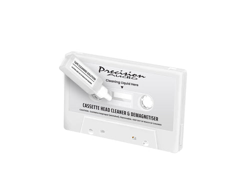 Precision Audio Cassette Head Cleaner and Demagnitiser