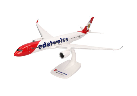Herpa 1/200 SNAP FIT Edelweiss Air Airbus A350-900 HB-IHF "Piz Bernina"