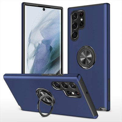 Redefine Magnetic Ring Holder Case for Samsung Galaxy S23 Ultra (Navy)