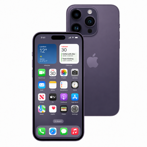 Apple iPhone 14 Pro Max 256GB (Deep Purple) [~Refurbished: Excellent]