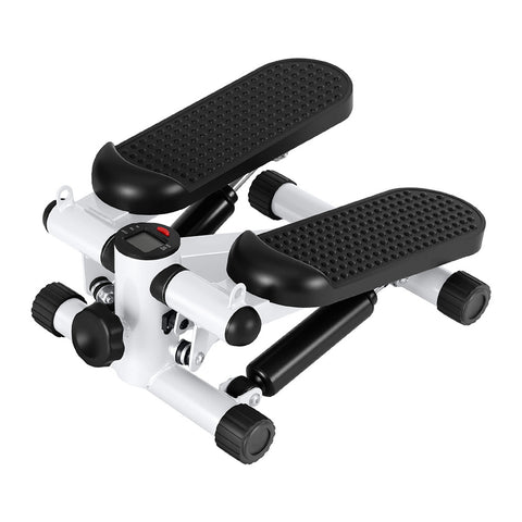 Everfit Mini Stepper with Resistance Rope Aerobic for Exercise Compact Home Workout (White)