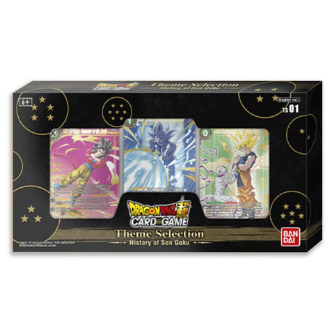 Bandai Theme Selection Box History of Son Goku (TS01) Dragon Ball Super Card Game