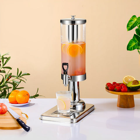 Soga 3L Stainless Steel Dispenser Ice Cylinder Water Jug (Single)