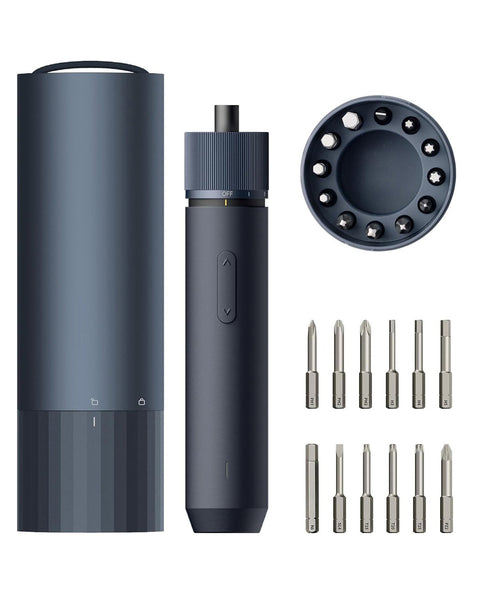 HOTO 3.6V Electric Screwdriver Set with 12 Bits