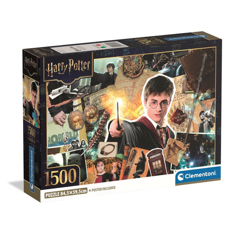 Clementoni Puzzle Harry Potter Wand 1,500 Pieces