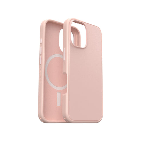 OtterBox Symmetry MagSafe Compatible Phone Case for iPhone 16 (Rose Pink)