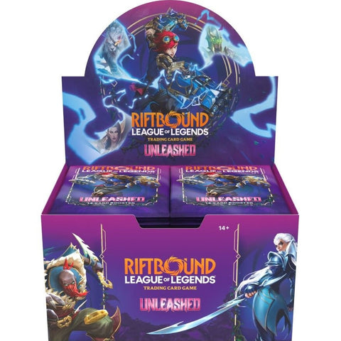 Riftbound League Of Legends Unleashed Booster Box 24 Packs Trading Cards