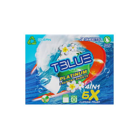 TBLUE Laundry detergent Sheet Ocean (50 Loads)