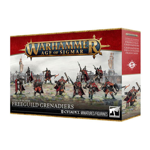 Games Workshop Warhammer Age of Sigmar Cities of Sigmar Freeguild Grenadiers