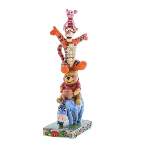 Jim Shore Disney Traditions - Winnie The Pooh and Friends - Built by Friendship
