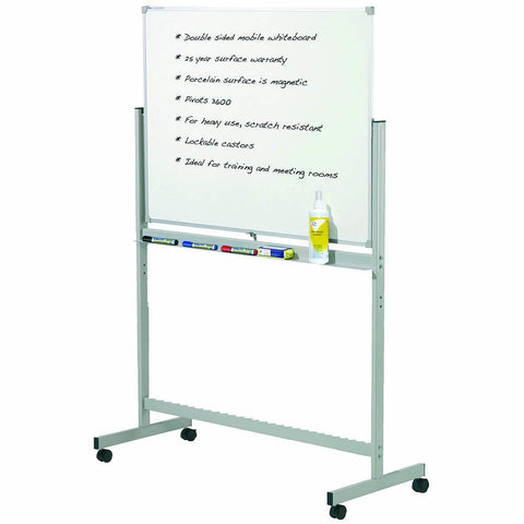 Quartet Penrite Whiteboard Porcelain Mobile 1200x900mm