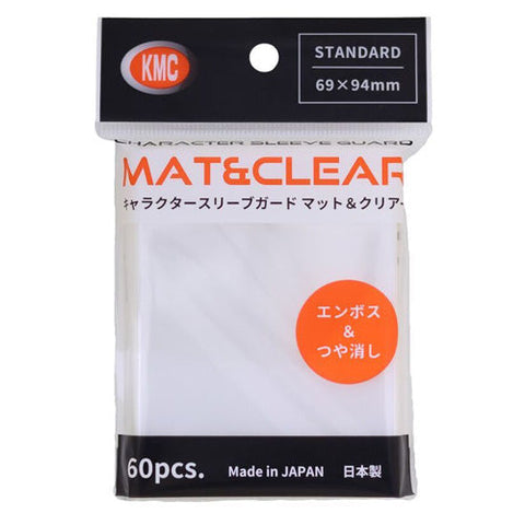 KMC Character Sleeve Guard MAT & Clear