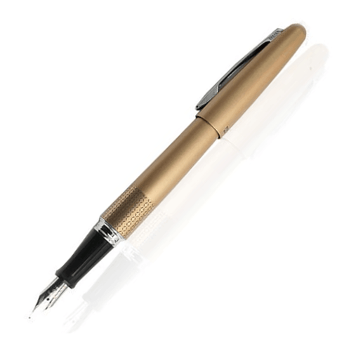 Pilot Metropolitan Fountain Pen Medium Nib Black (Gold Barrel)