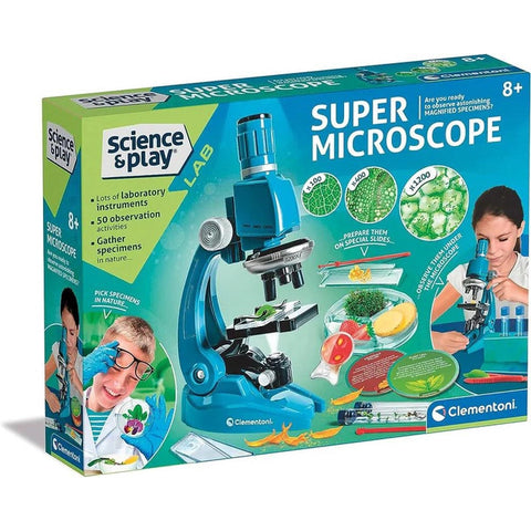 Clementoni Science and Play Super Microscope Toy