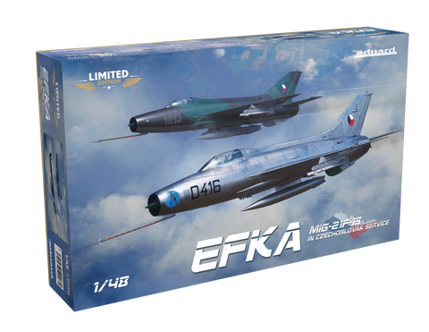 1/48 EFKA MiG-21F-13 In Czechoslovak Service Model Kit
